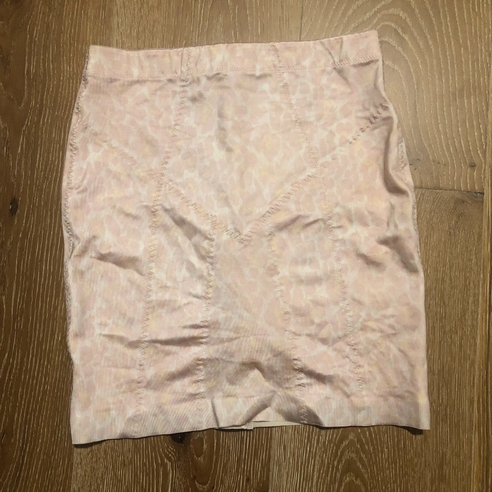 Secret by Victoria's Secret Ooh La La pink leapard miniskirt w/ panty